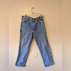 vintage denim wranglers. men waist 36.